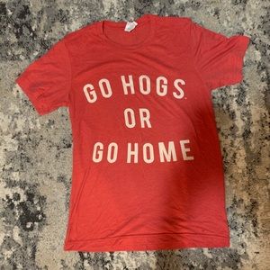 Razorback game day graphic tee